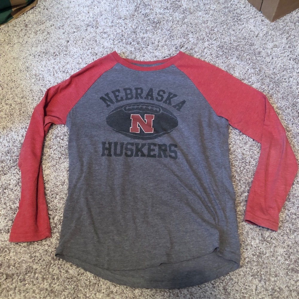 Boys Nebraska Huskers long sleeve shirt